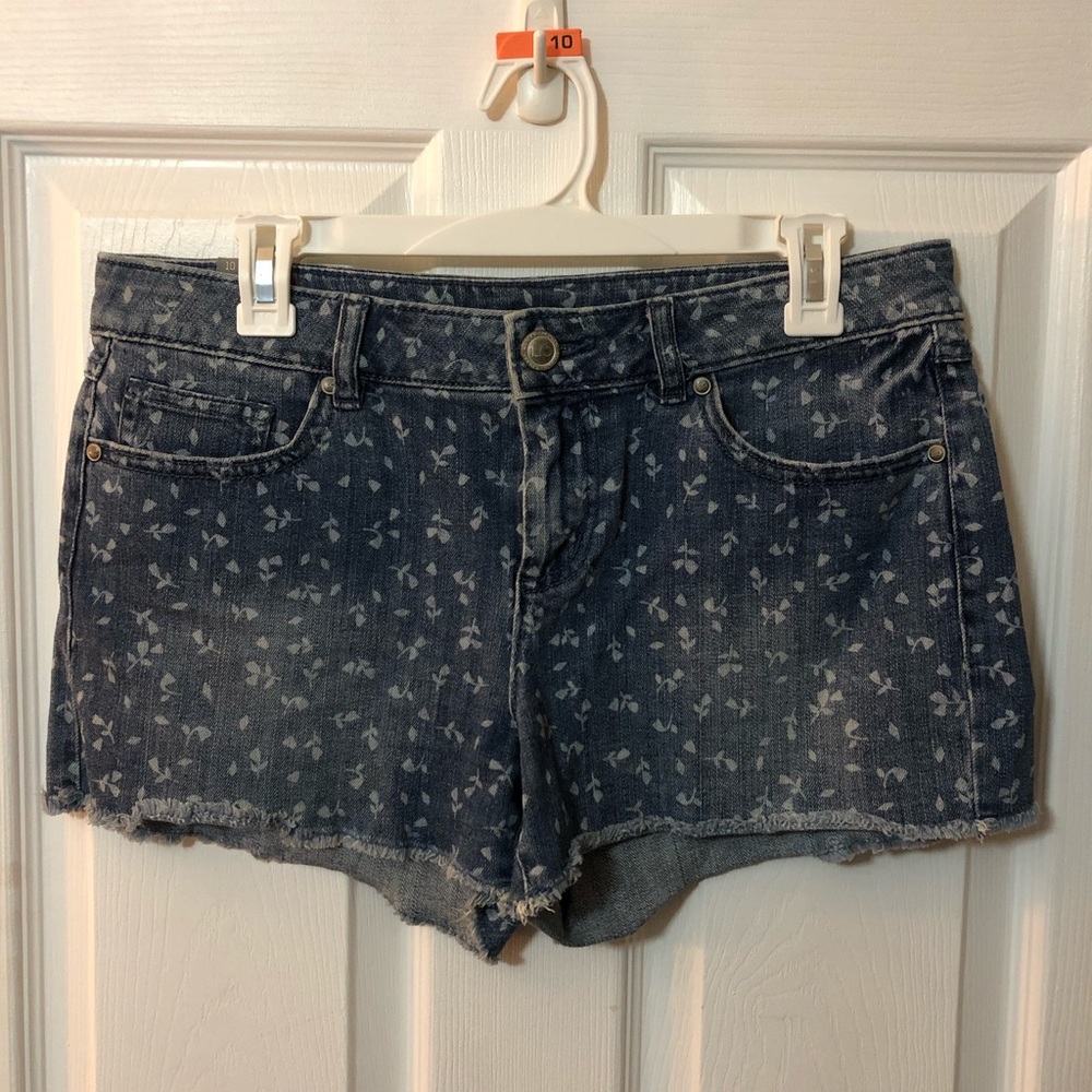 Lauren Conrad Denim Crop Shorts